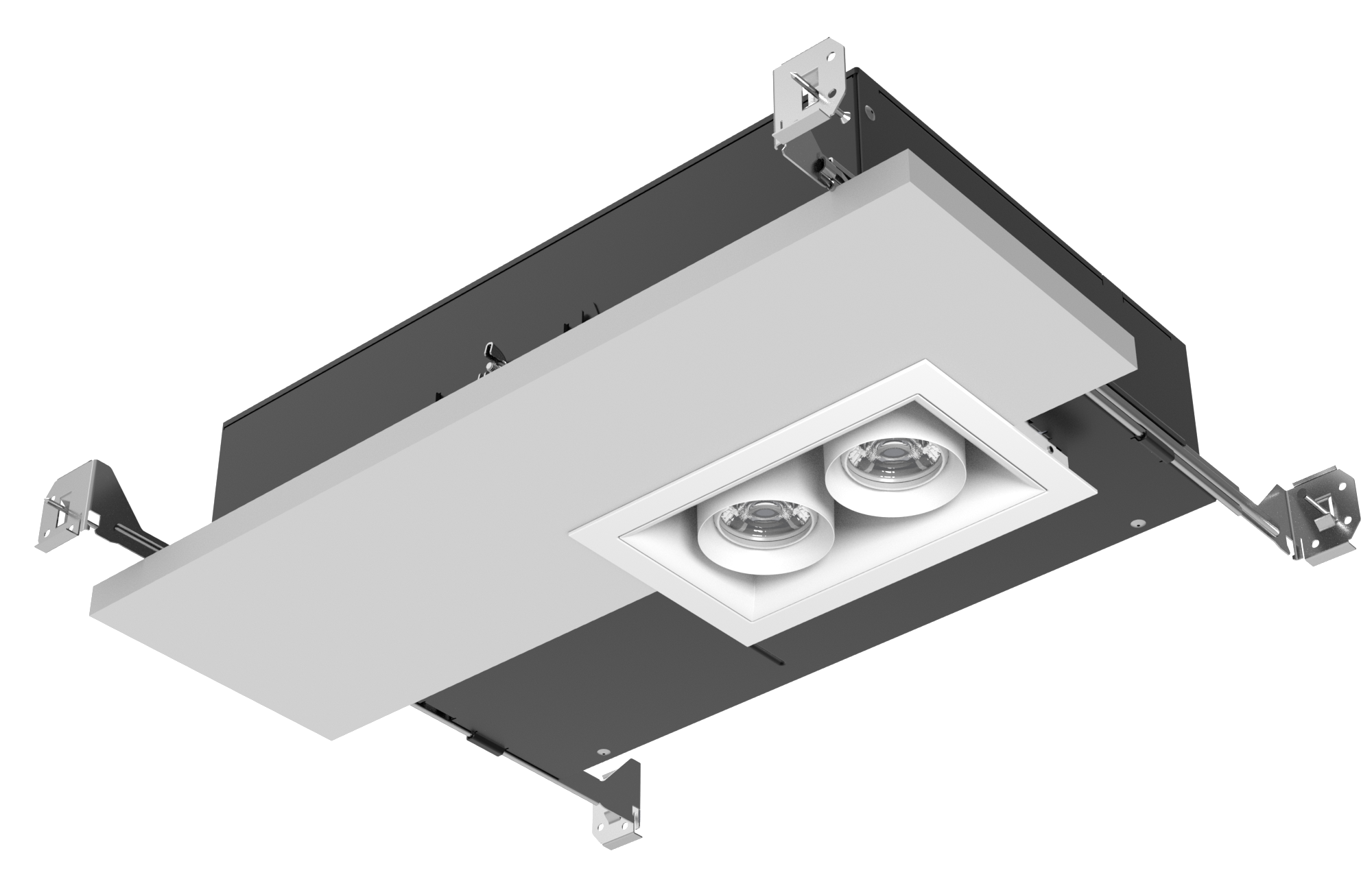 2" Light Module, 2 Linear Multiples Lighting